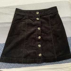 H&M Skirt bundle (corduroy&denim) size 2